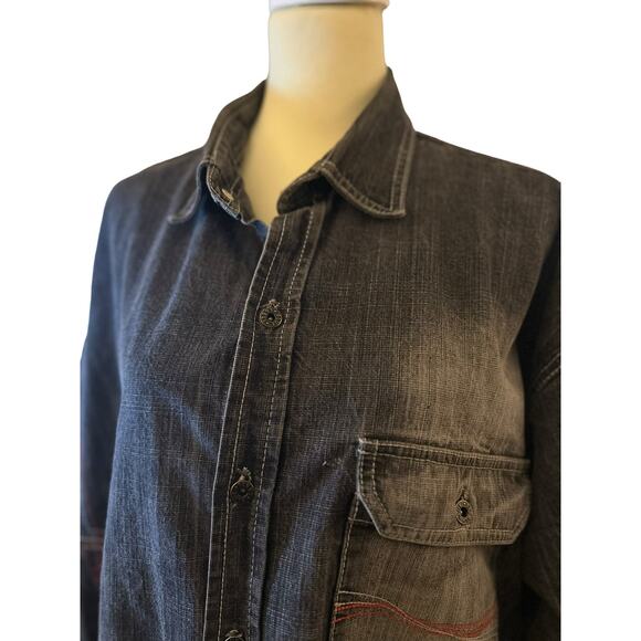 Blue Label Jean Company Denim Jacket, Size 2XL - Picture 4 of 11